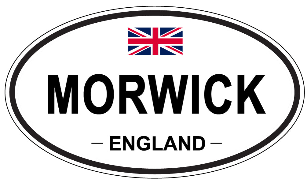 MORWICK, England - Oval Magnet