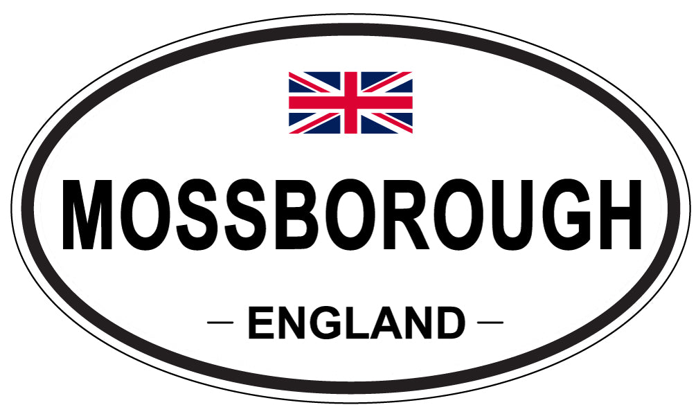 MOSSBOROUGH, England - Oval Magnet
