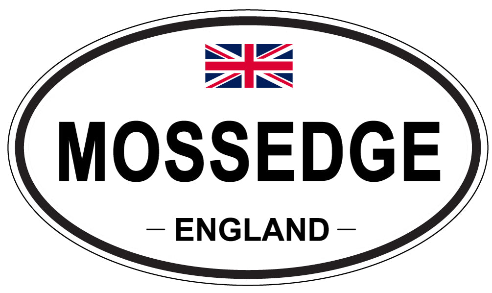 MOSSEDGE, England - Oval Magnet