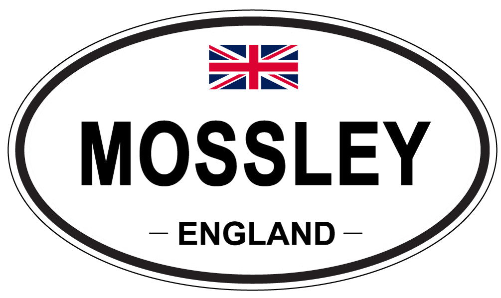 MOSSLEY, England - Oval Magnet