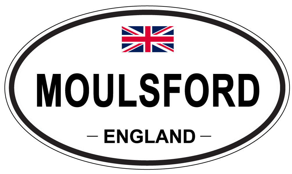 MOULSFORD, England - Oval Magnet