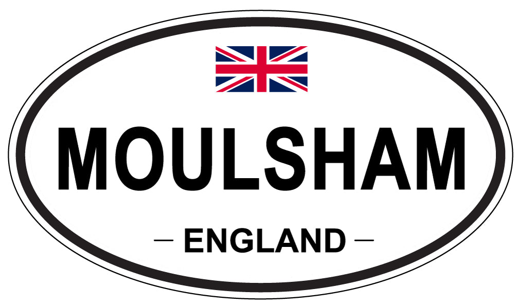 MOULSHAM, England - Oval Magnet