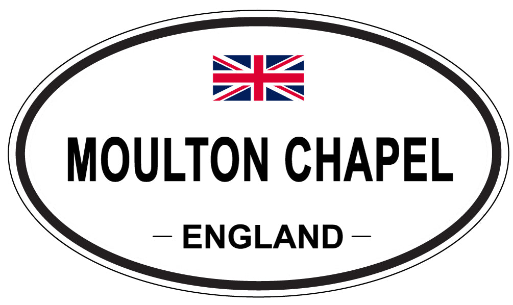 MOULTON CHAPEL, England - Oval Magnet