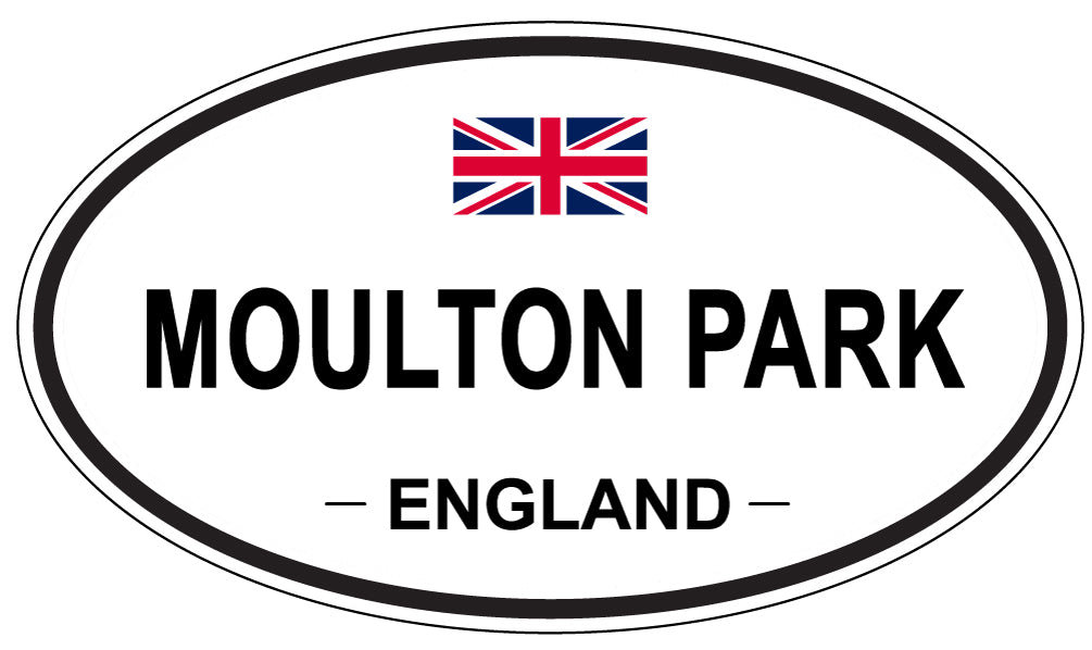 MOULTON PARK, England - Oval Magnet