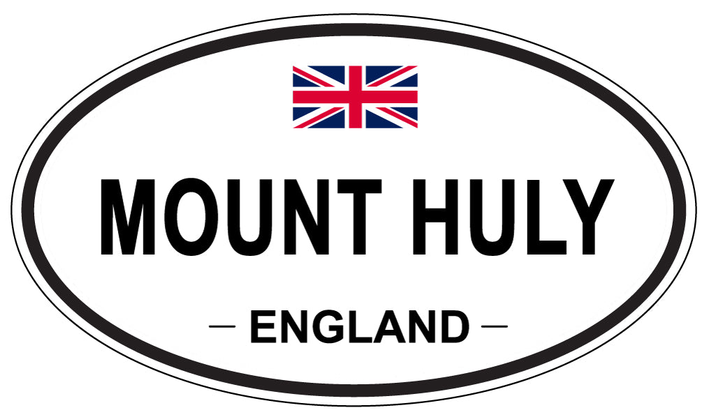 MOUNT HULY, England - Oval Magnet