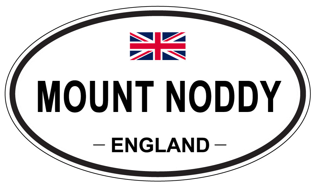 MOUNT NODDY, England - Oval Magnet