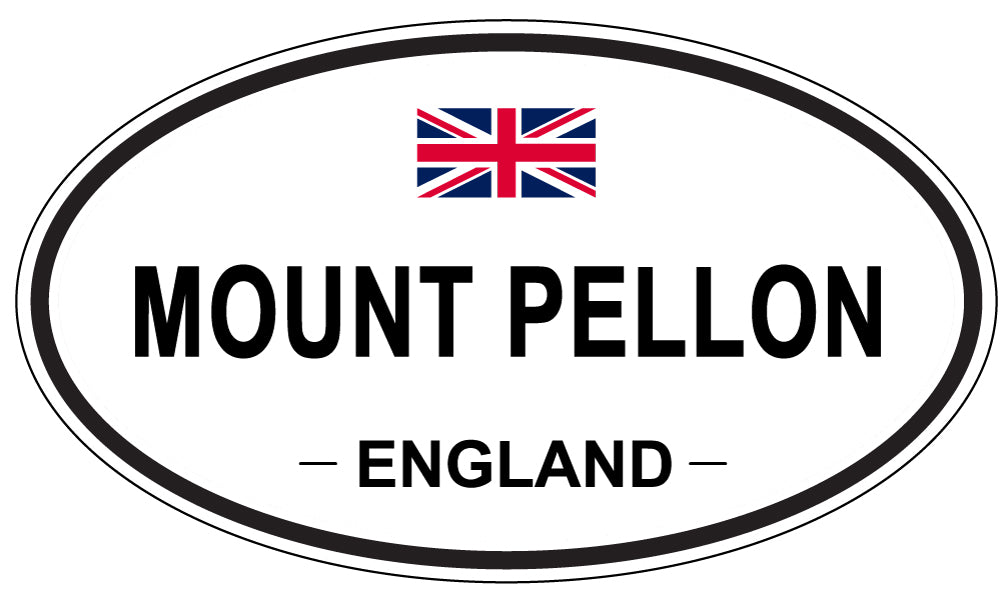 MOUNT PELLON, England - Oval Magnet