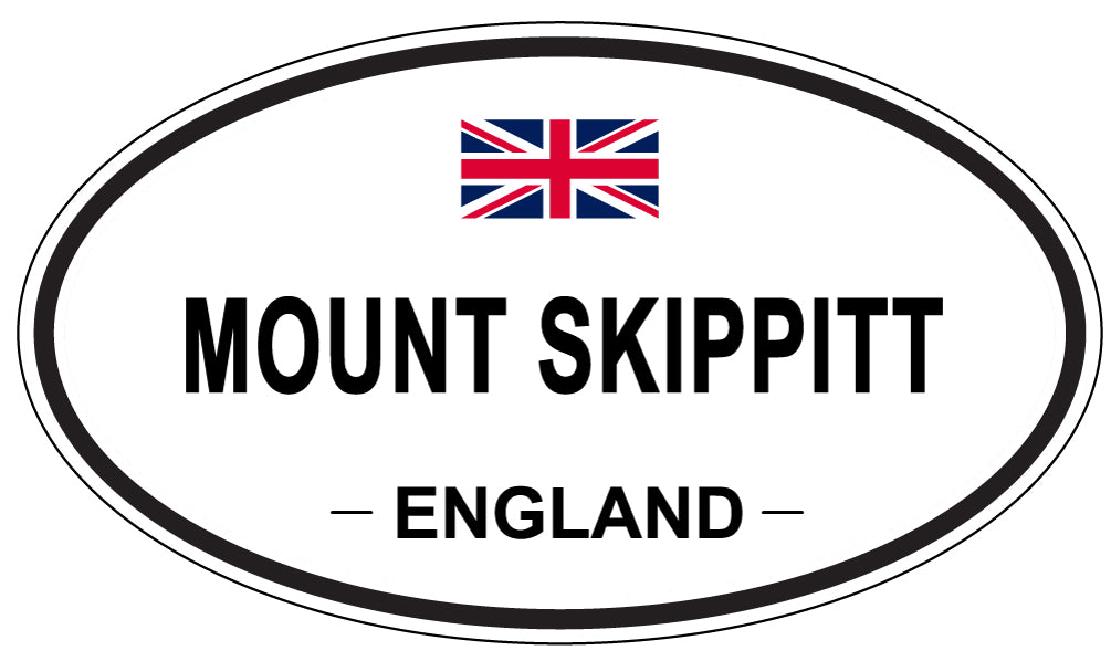 MOUNT SKIPPITT, England - Oval Magnet