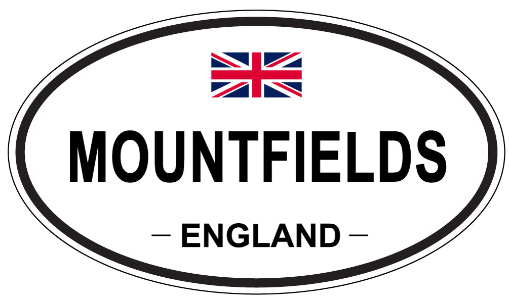 MOUNTFIELDS, England - Oval Magnet