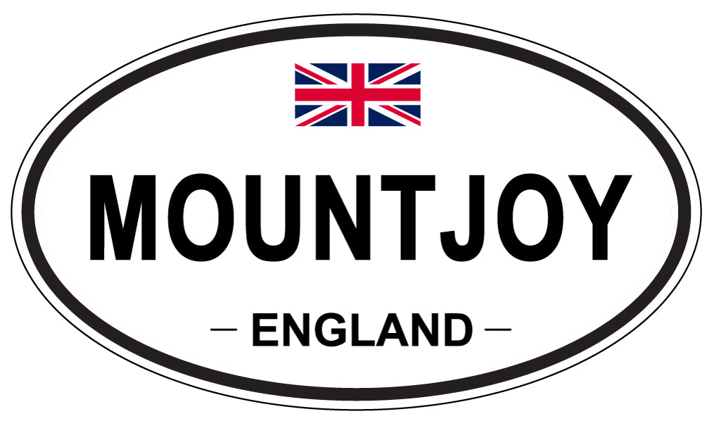 MOUNTJOY, England - Oval Magnet