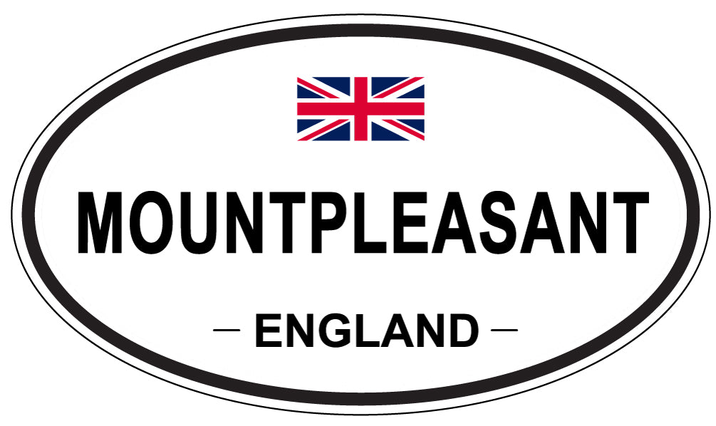 MOUNTPLEASANT, England - Oval Magnet