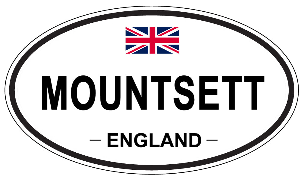 MOUNTSETT, England - Oval Magnet