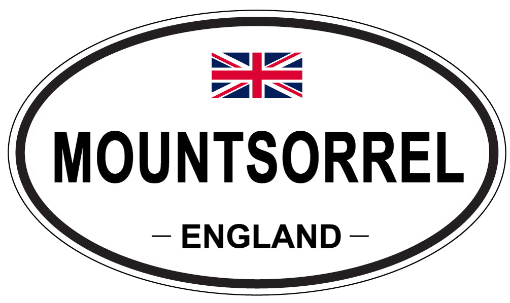 MOUNTSORREL, England - Oval Magnet