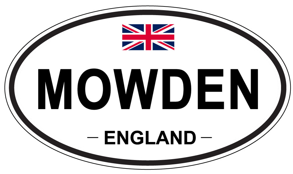 MOWDEN, England - Oval Magnet