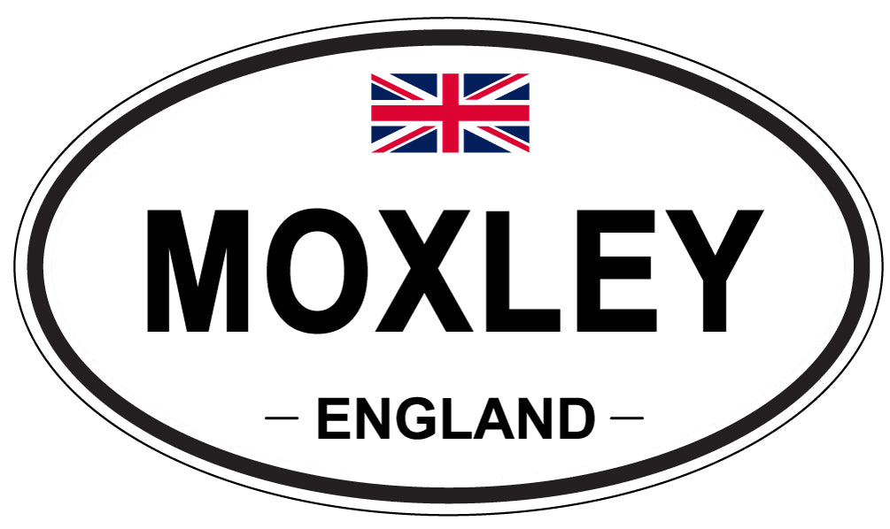 MOXLEY, England - Oval Magnet