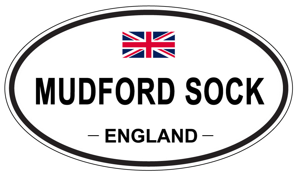 MUDFORD SOCK, England - Oval Magnet