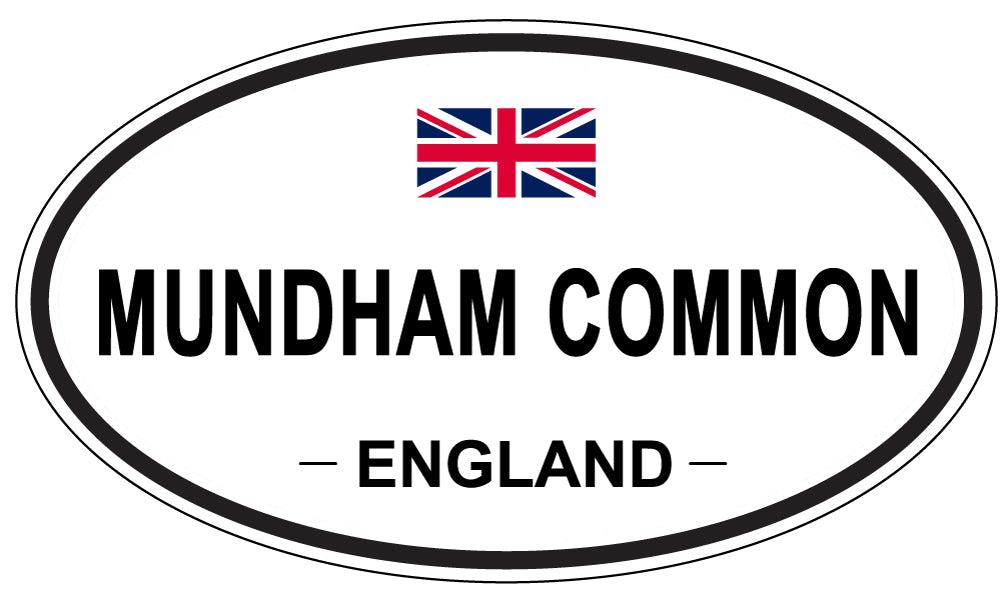 MUNDHAM COMMON, England - Oval Magnet