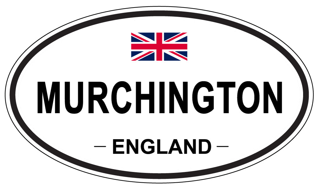 MURCHINGTON, England - Oval Magnet