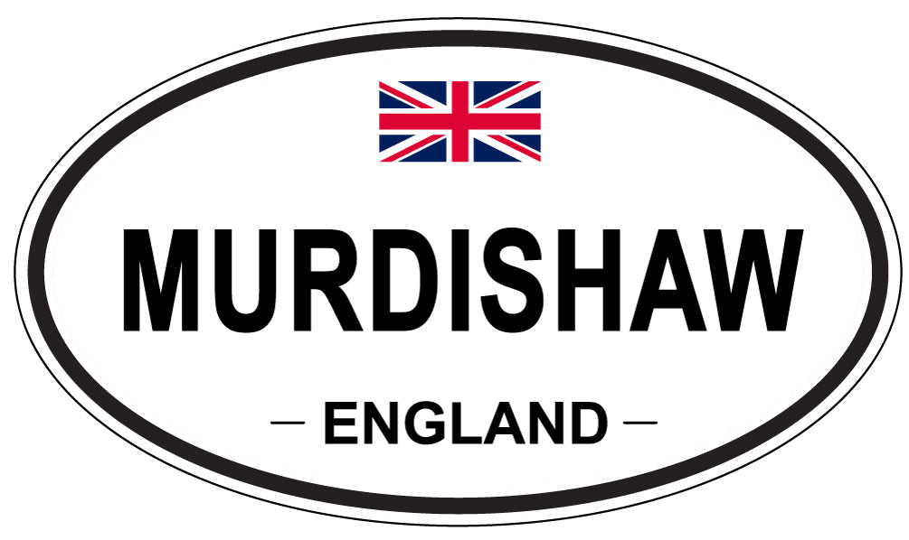 MURDISHAW, England - Oval Magnet