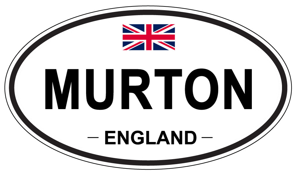 MURTON, England - Oval Magnet