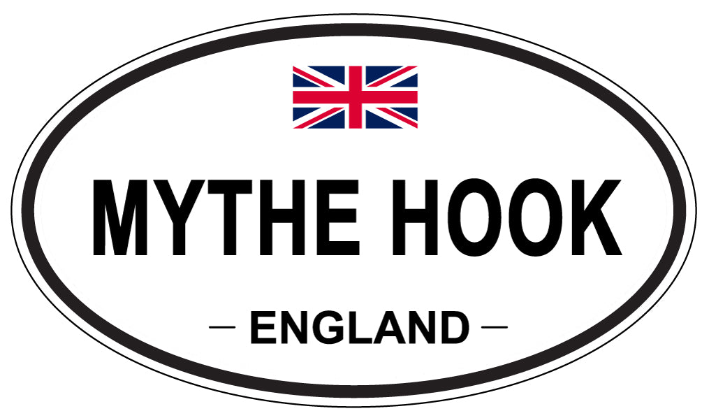 MYTHE HOOK, England - Oval Magnet