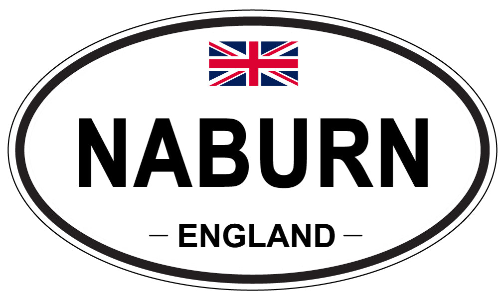 NABURN, England - Oval Magnet