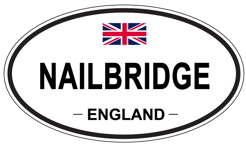 NAILBRIDGE, England - Oval Magnet