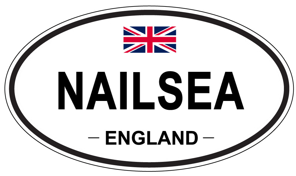 NAILSEA, England - Oval Magnet