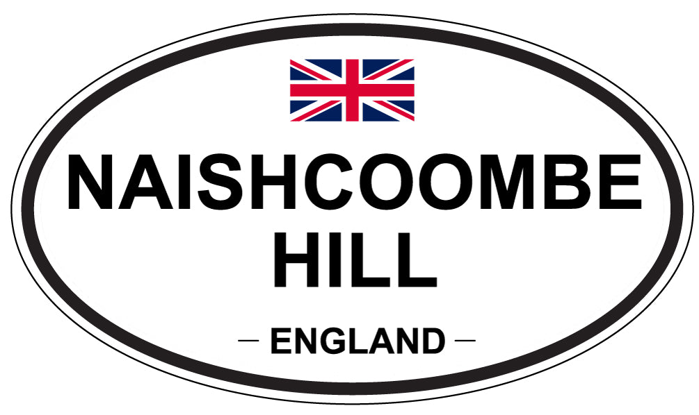 NAISHCOOMBE HILL, England - Oval Magnet