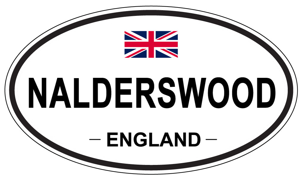 NALDERSWOOD, England - Oval Magnet