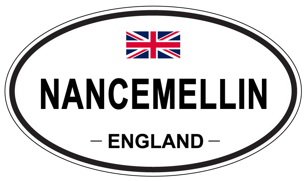 NANCEMELLIN, England - Oval Magnet