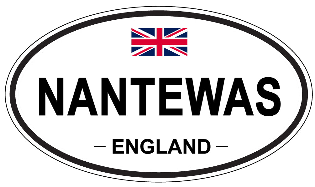 NANTEWAS, England - Oval Magnet