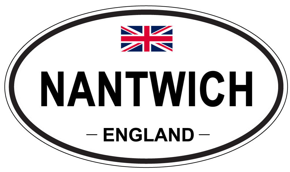 NANTWICH, England - Oval Magnet