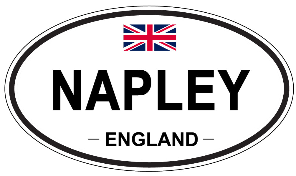 NAPLEY, England - Oval Magnet