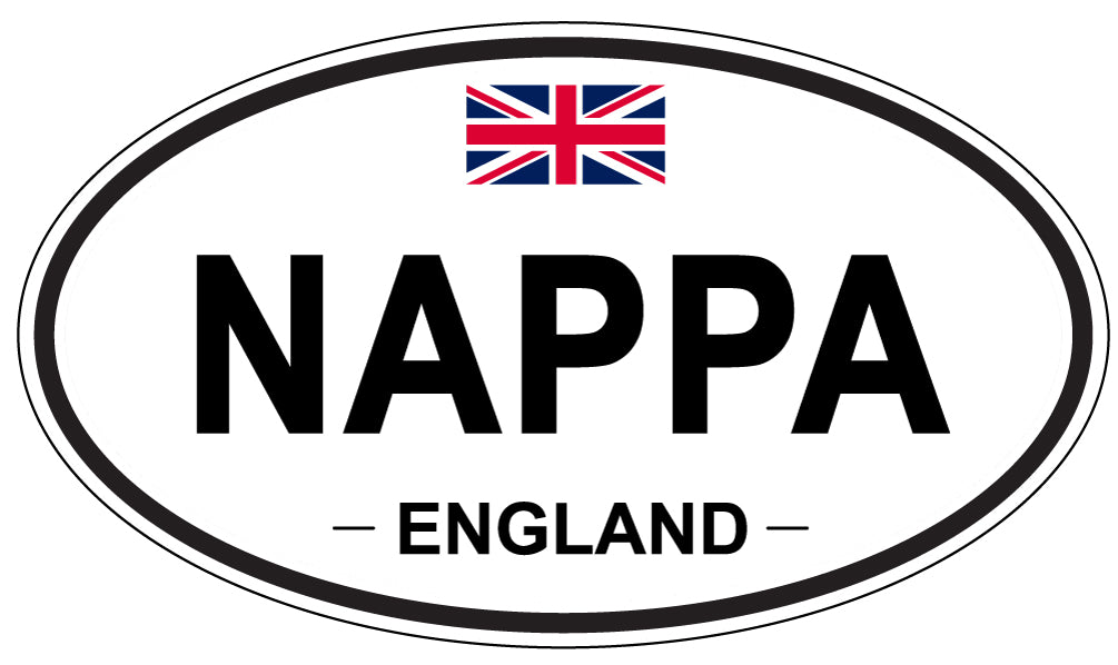 NAPPA, England - Oval Magnet