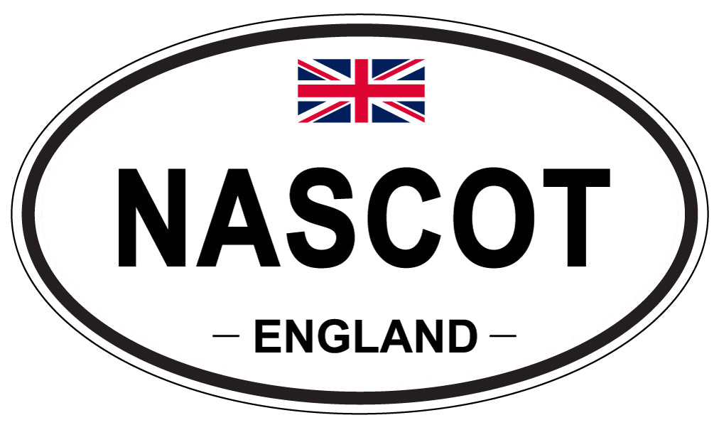 NASCOT, England - Oval Magnet
