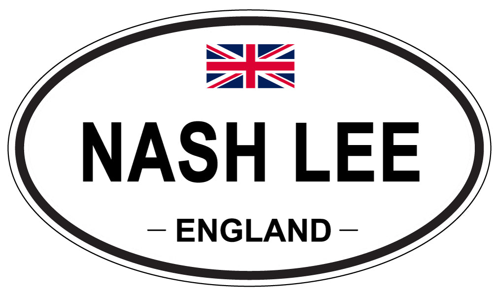 NASH LEE, England - Oval Magnet