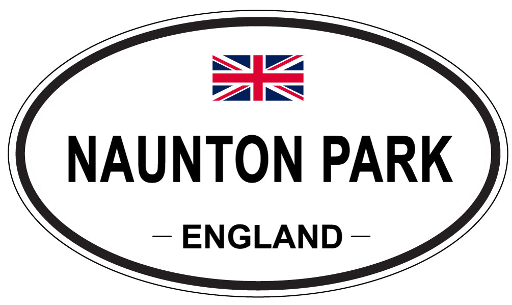 NAUNTON PARK, ENGLAND - Oval Sticker