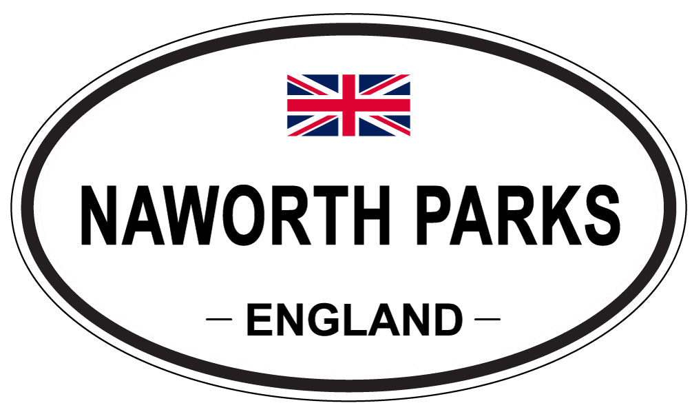 NAWORTH PARKS, England - Oval Magnet