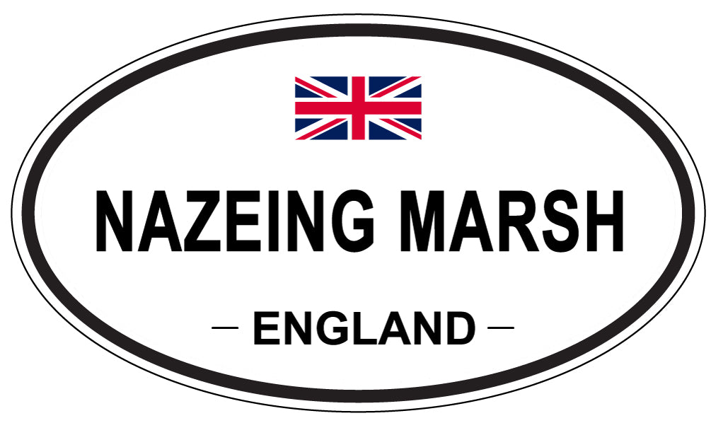 NAZEING MARSH, England - Oval Magnet