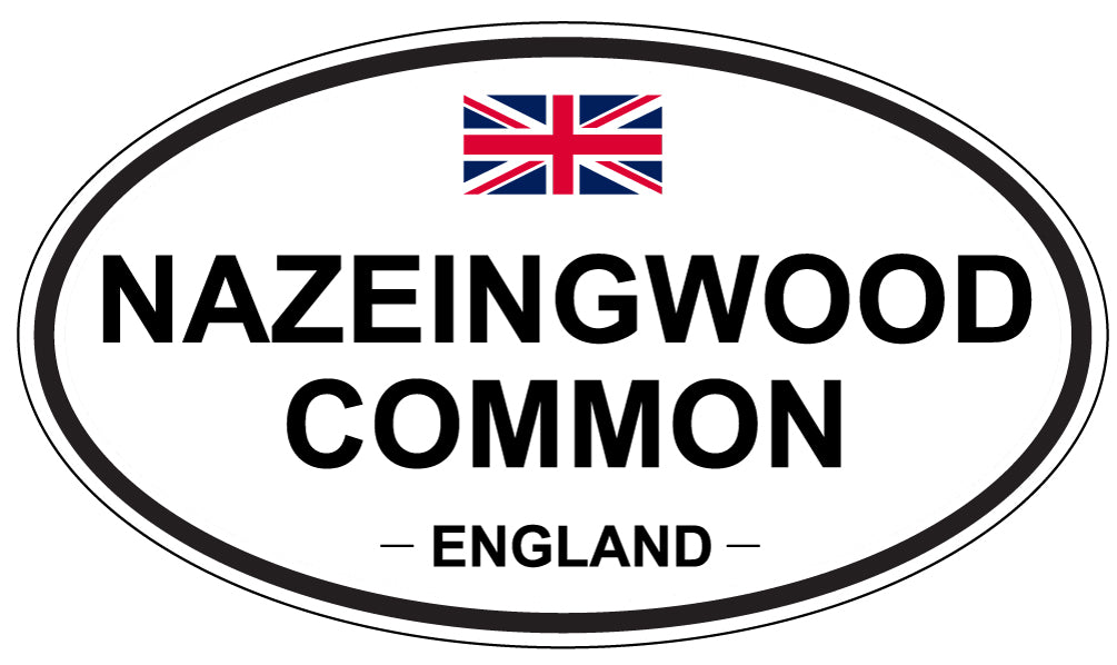NAZEINGWOOD COMMON, England - Oval Magnet