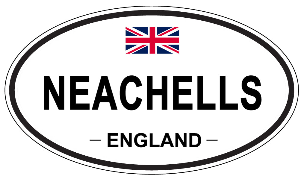 NEACHELLS, England - Oval Magnet