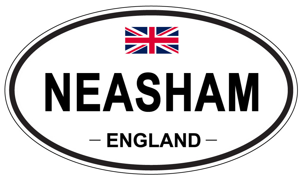 NEASHAM, England - Oval Magnet