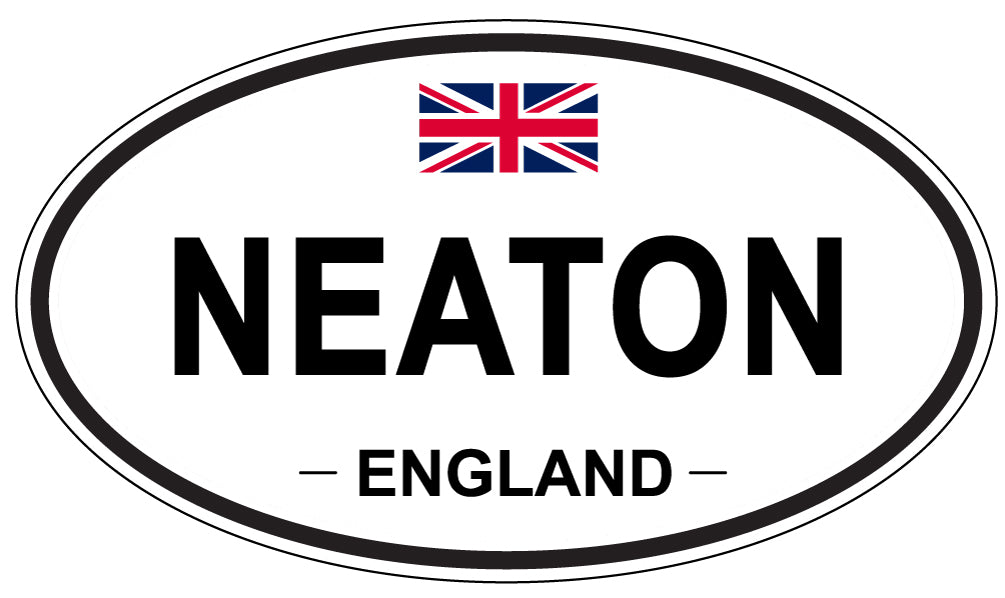NEATON, England - Oval Magnet
