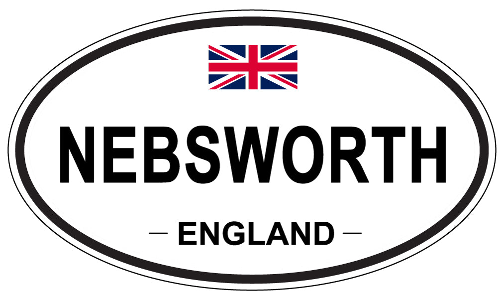 NEBSWORTH, England - Oval Magnet