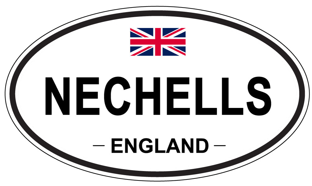 NECHELLS, England - Oval Magnet