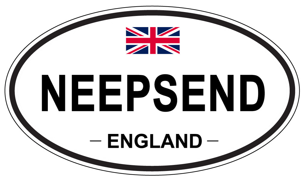 NEEPSEND, England - Oval Magnet