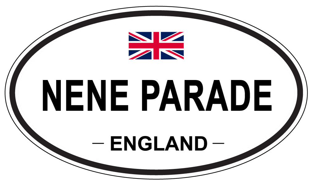 NENE PARADE, England - Oval Magnet