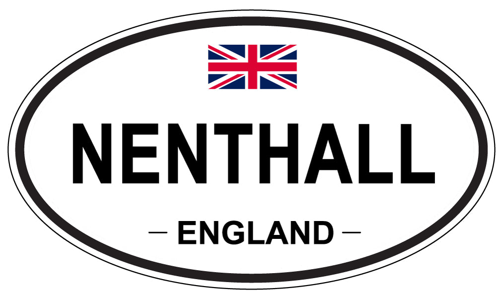 NENTHALL, England - Oval Magnet