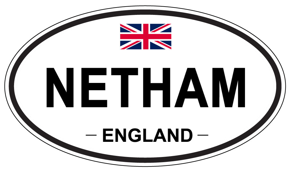 NETHAM, England - Oval Magnet